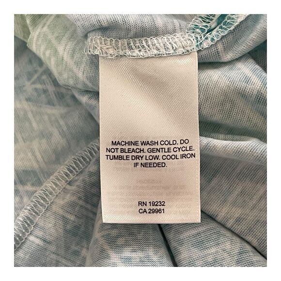 Alfred Dunner Large NWT Pullover Top Summer Spring Green Ombre Knit Lace Overlay - Picture 8 of 9